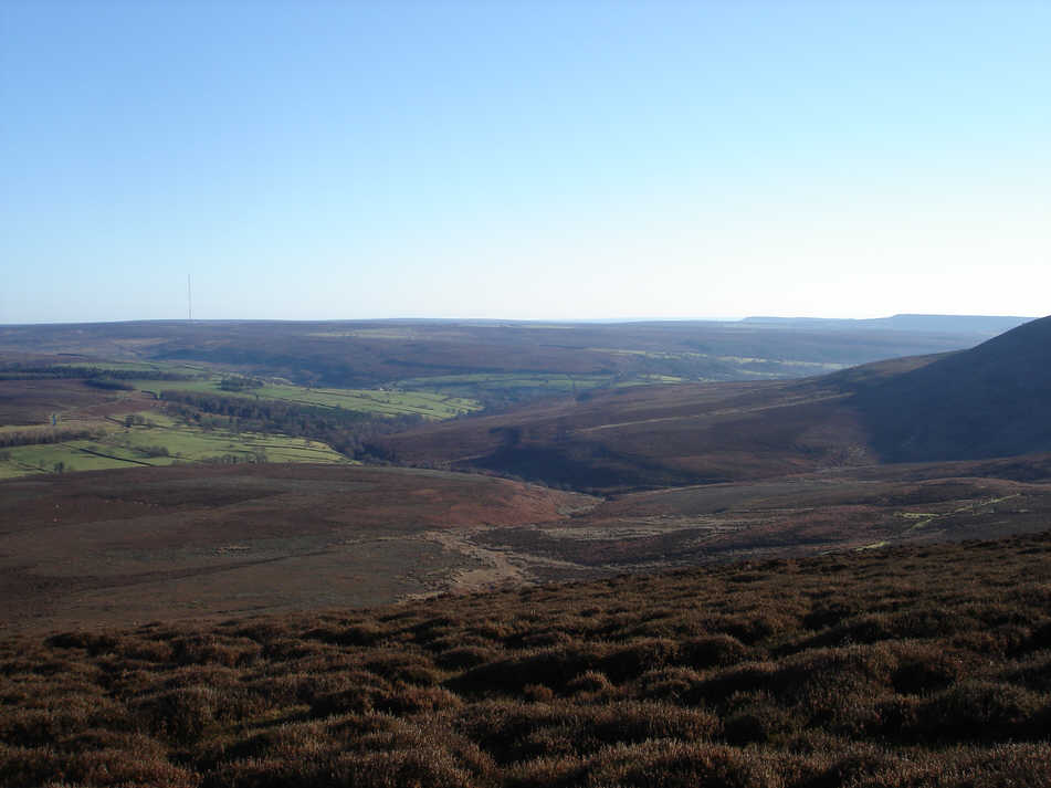 The view east from Black Hambleton