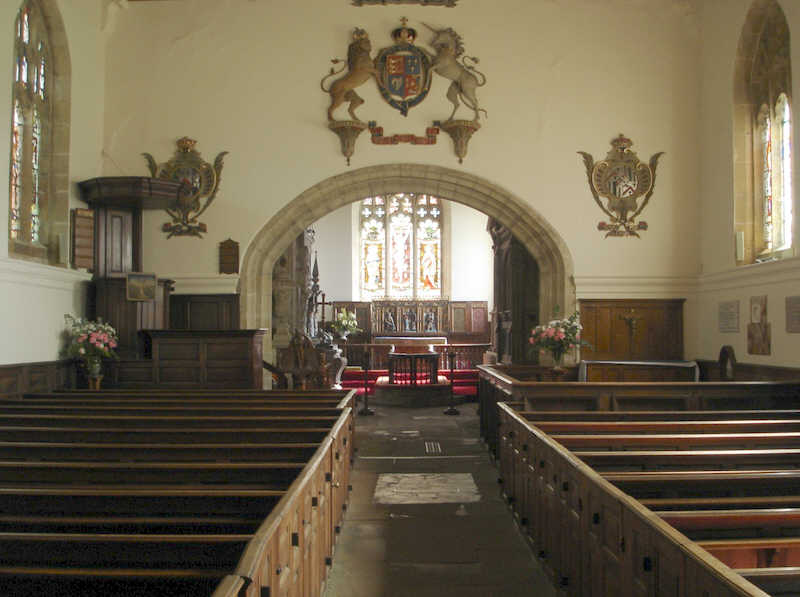 Interior of St. Michael's Church, Coxwold 