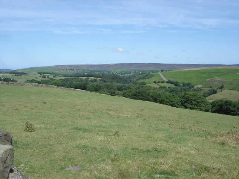 A view of Goathland from Hazel Head