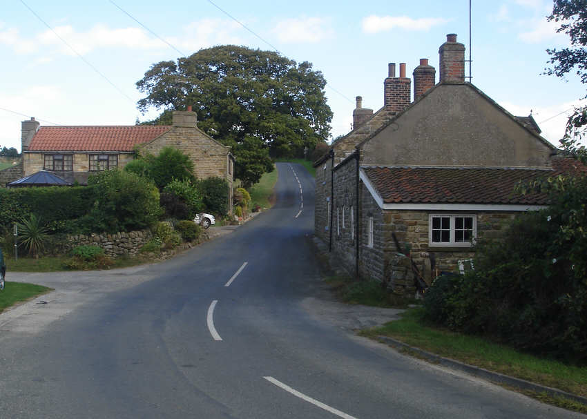 Part of the tiny village of Harwood Dale