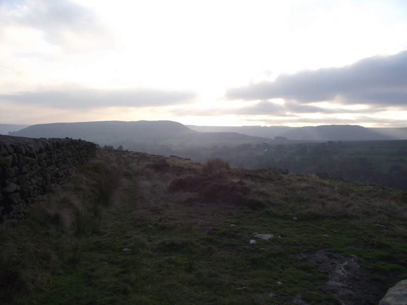 Sunset over Hawnby Hill 