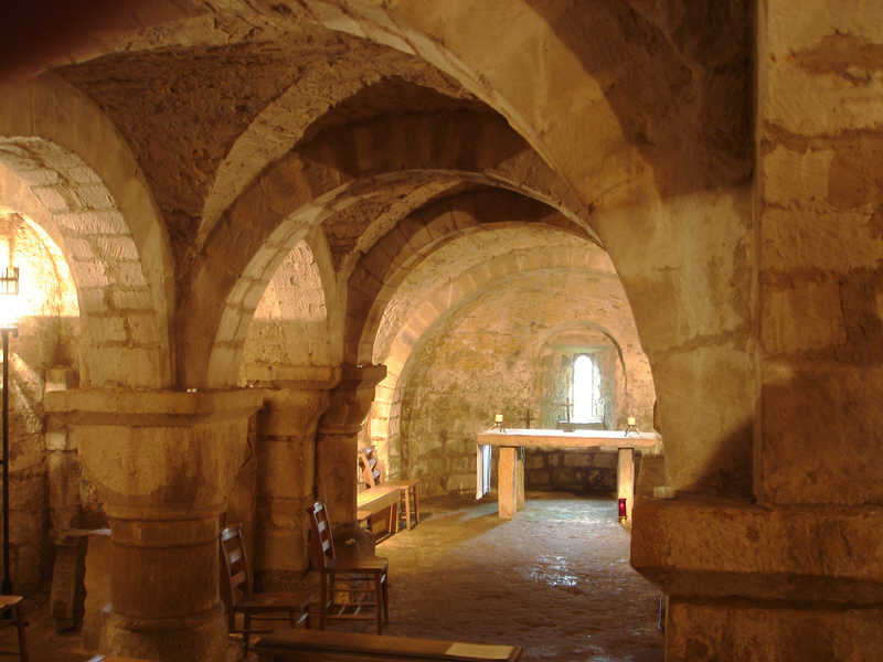 The Vault of Lastingham Church 