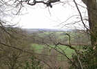 A view of Sleighthole Dale and the high moors