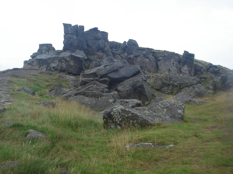 The Wain Stones on Hasty Bank