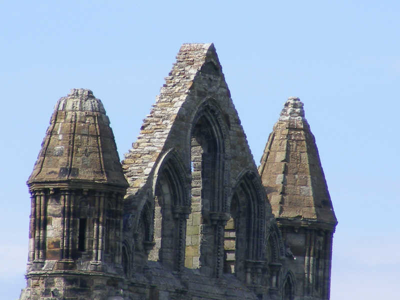 Tip of the East End of Whitby Abbey