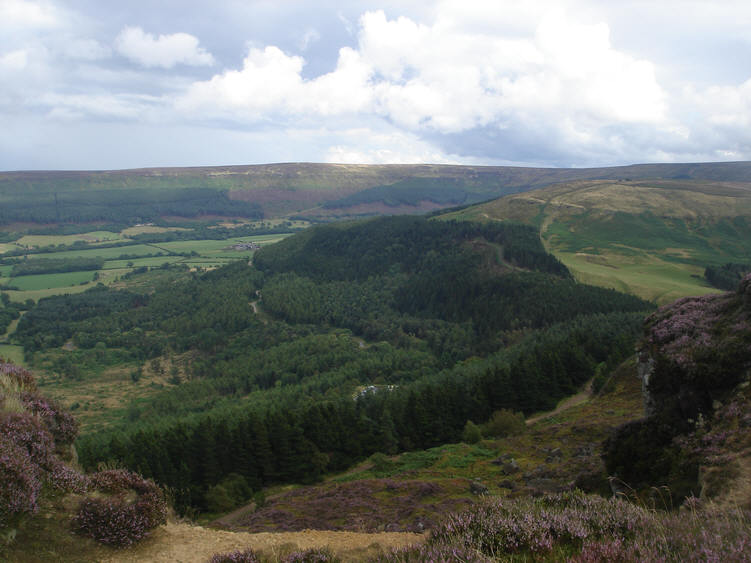 The view east from White Hill 