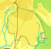 Link to map of walk from Hole of Horcum to the Bridestones