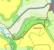 Map for walk along the Derwent Sea Cut