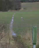 Path across field near Gillamoor